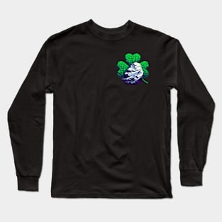 Shamrock And Rock Saint Patricks Day Long Sleeve T-Shirt